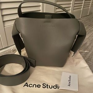 **SOLD** Acne Studios Musubi Mini dark grey bag